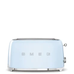 Brödrost, 4 skivor, Långa fack, Pastellblå - Smeg