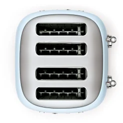 Brödrost, 4 skivor, Pastellblå - Smeg
