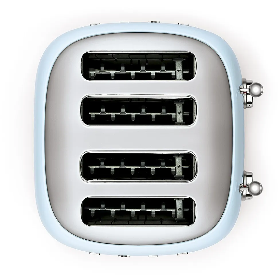 Brödrost, 4 skivor, Pastellblå - Smeg