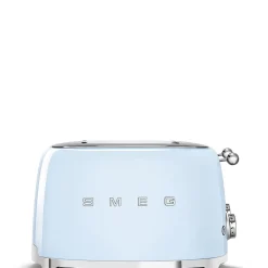Brödrost, 4 skivor, Pastellblå - Smeg