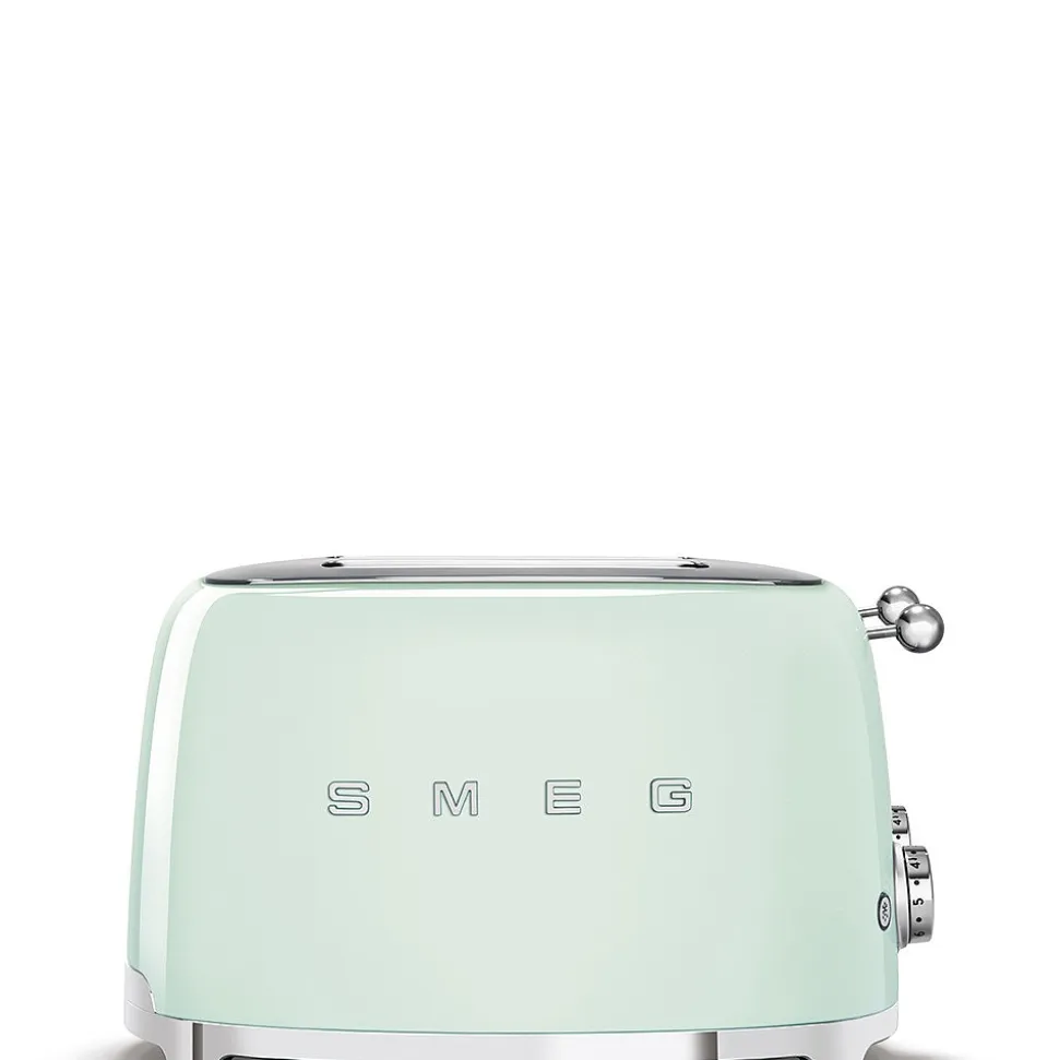 Brödrost, 4 skivor, Pastellgrön - Smeg