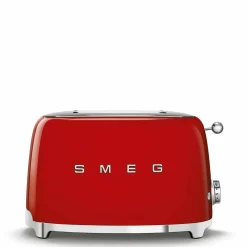 Brödrost, 2 skivor, Röd - Smeg