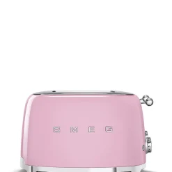 Brödrost, 4 skivor, Rosa - Smeg