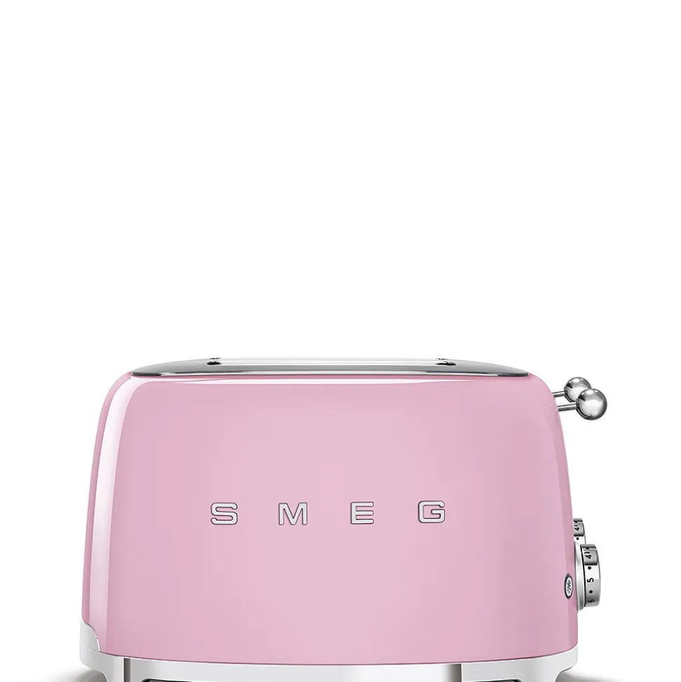 Brödrost, 4 skivor, Rosa - Smeg