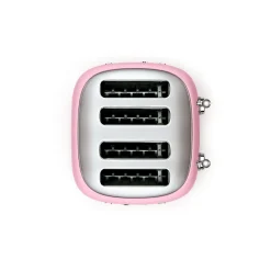 Brödrost, 4 skivor, Rosa - Smeg