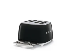 Brödrost, 4 skivor, Svart - Smeg