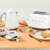 Brödrost, 2 skivor, Vit - Smeg