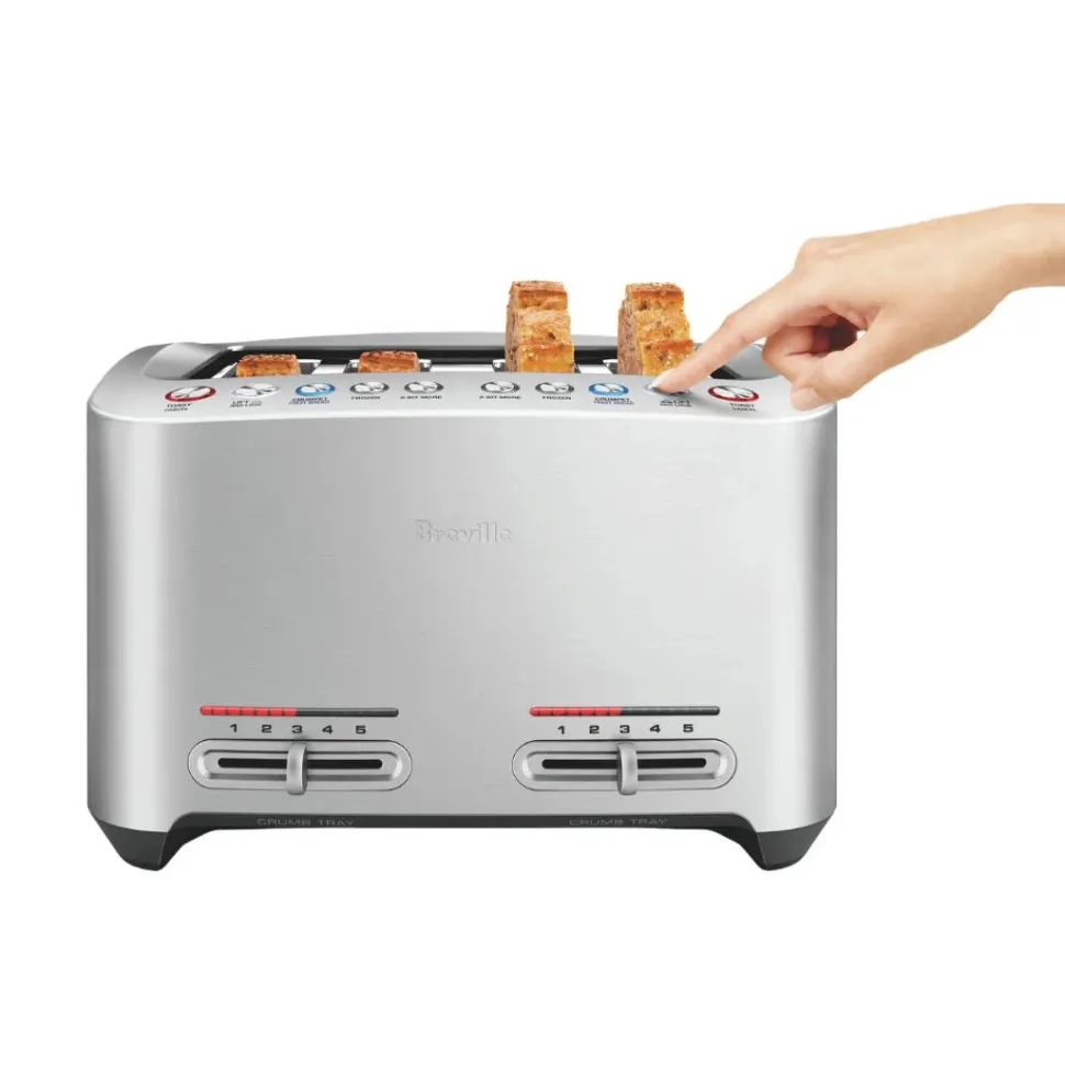 Brödrost, The Smart Toast, 4 skivor - Sage