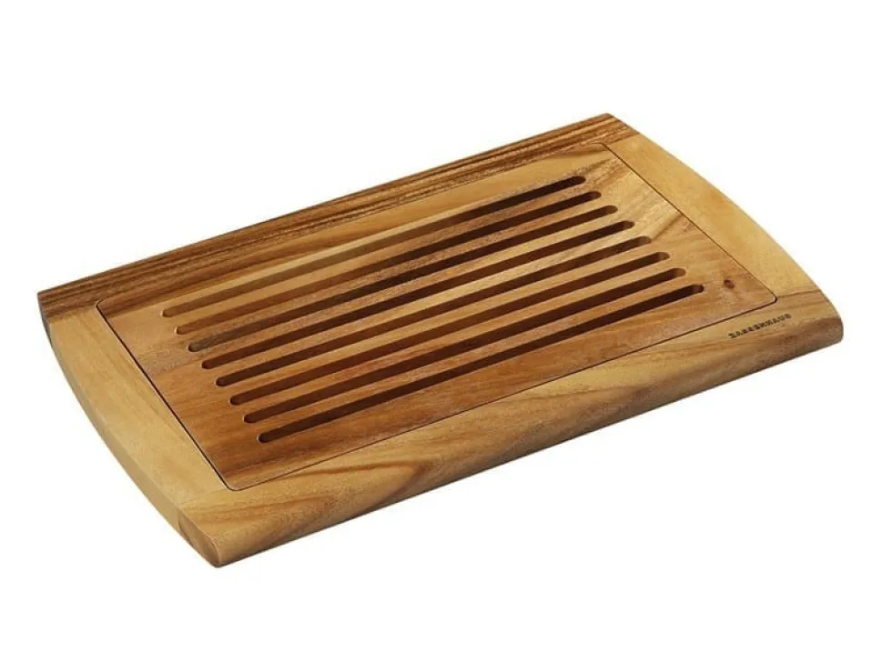 Brödskärbräda, Akacia, 42x28x2cm - Zassenhaus