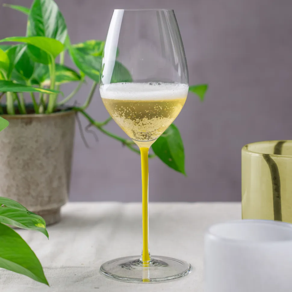 Champagne Wine, Yellow, 1-pack, Fatto A Mano - Riedel