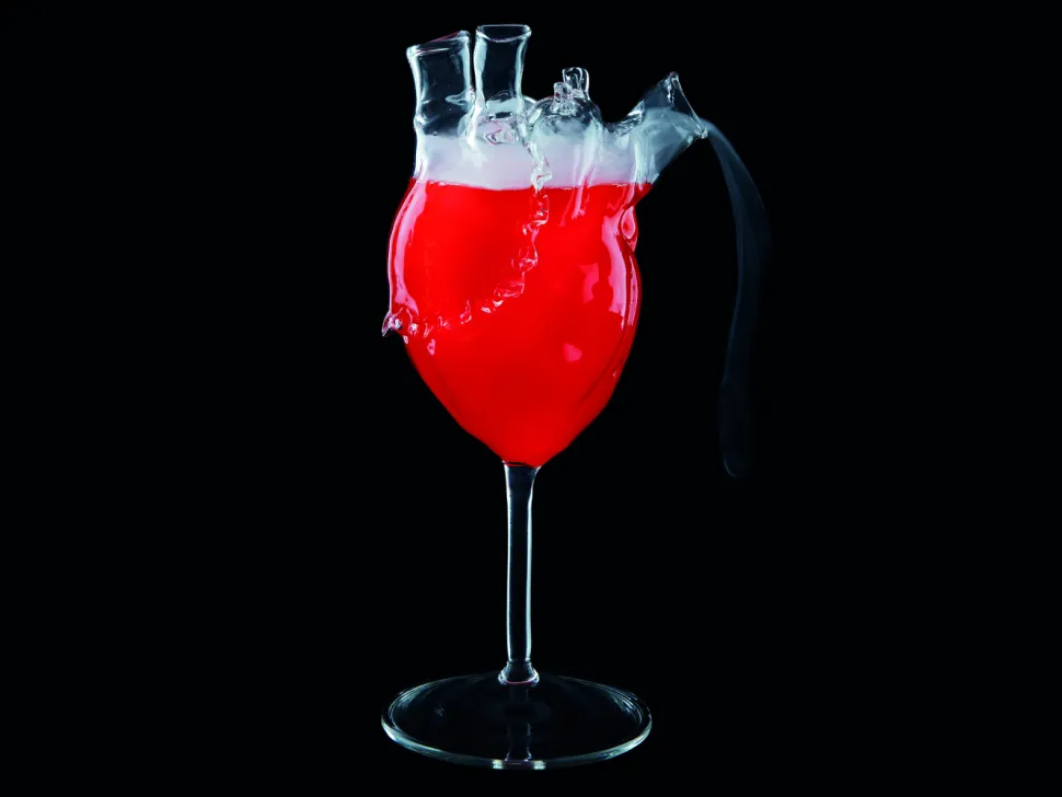 Cocktailglas, Anatomiskt Hjärta - 100% Chef
