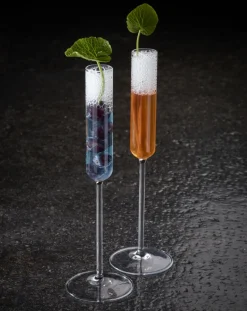 Cocktailglas, Provrör på fot, 2-pack - 100% Chef