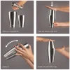 Cocktail Shaker/Boston Shaker, Tin on tin - Vacuvin