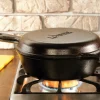 Combo Cooker - Stekpanna, Traktörpanna och Dutch Oven i gjutjärn, 3 liter/26 cm, Seasoned - Lodge