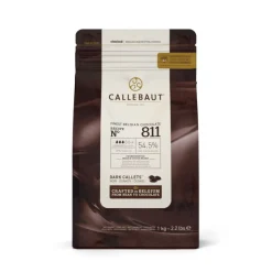Couverture, mörk choklad 54,5 %, pellets, 1 kg - Callebaut