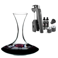 Dionysos-paket: Coravin Timeless Three + / Riedel Ultra-karaff