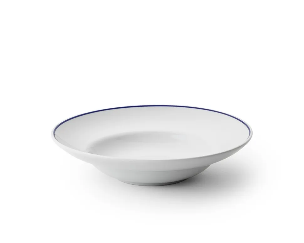 Djup Tallrik Basic Blue Line, 26 cm - Benedikt