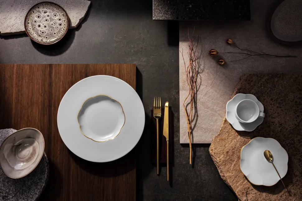 Djup tallrik 26 cm, Sonetto Oro - Rosenthal