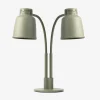Dubbel Fristående Värmelampa LPF, Cement Grey - Stayhot