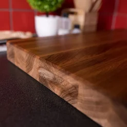 Ekbräda med handtag, oljad, 60x30x4 cm - AT-Line