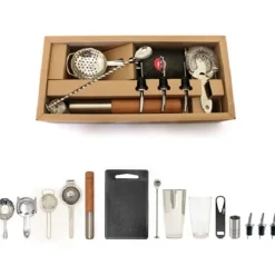 Elite Cocktail Kit, 15 delar barverktyg - Bonzer