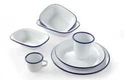 Emaljerad Djup Tallrik, 24 cm - Hendi