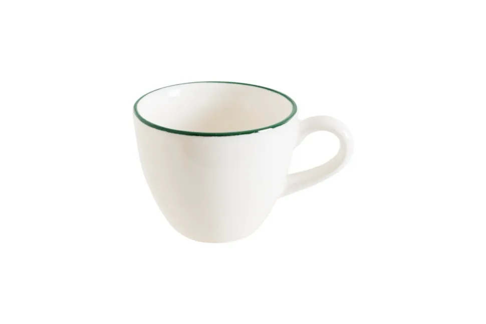 Espressokopp 8cl, Rita Linea Green - Bonna