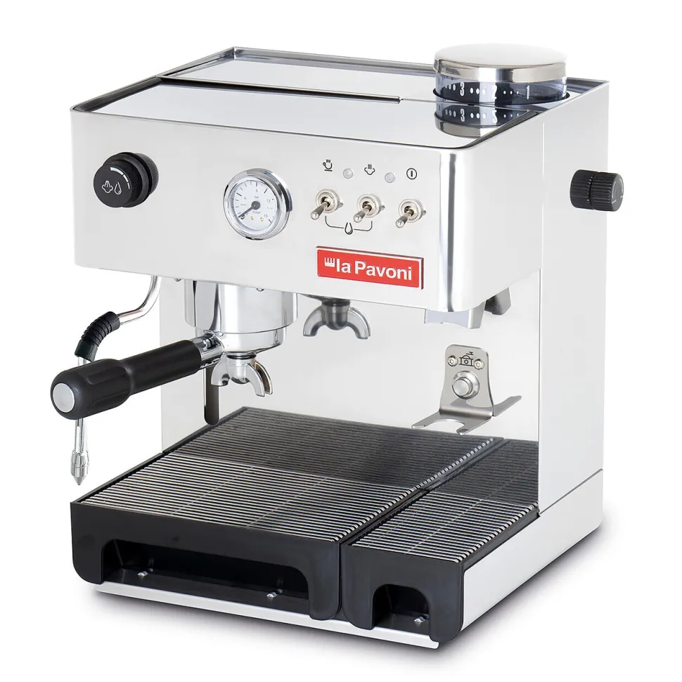 Espressomaskin med inbyggd kvarn, Domus Bar - La Pavoni