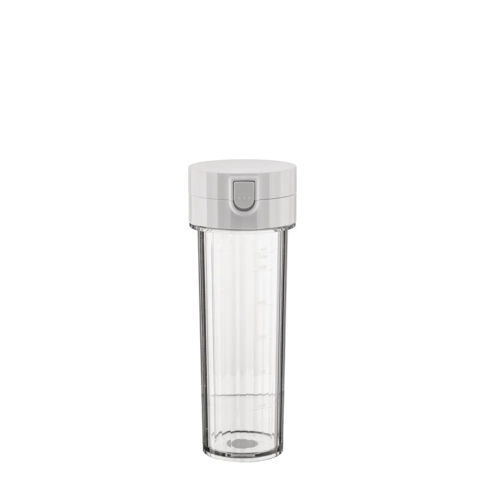 Extra flaska till personal blender, Plissé, Vit - Alessi