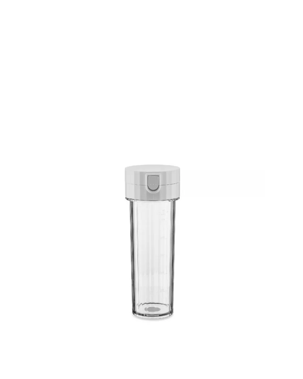 Extra flaska till personal blender, Plissé, Vit - Alessi