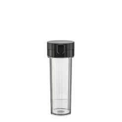 Extra flaska till personal blender, Plissé, Svart - Alessi