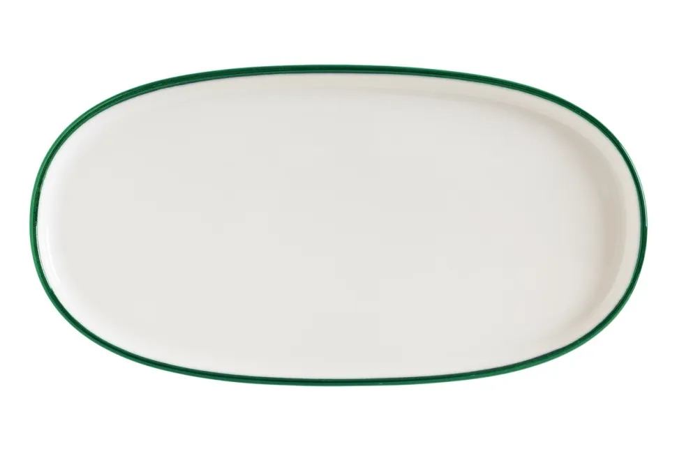 Fat 24 x 11 cm, Gourmet Linea Green - Bonna