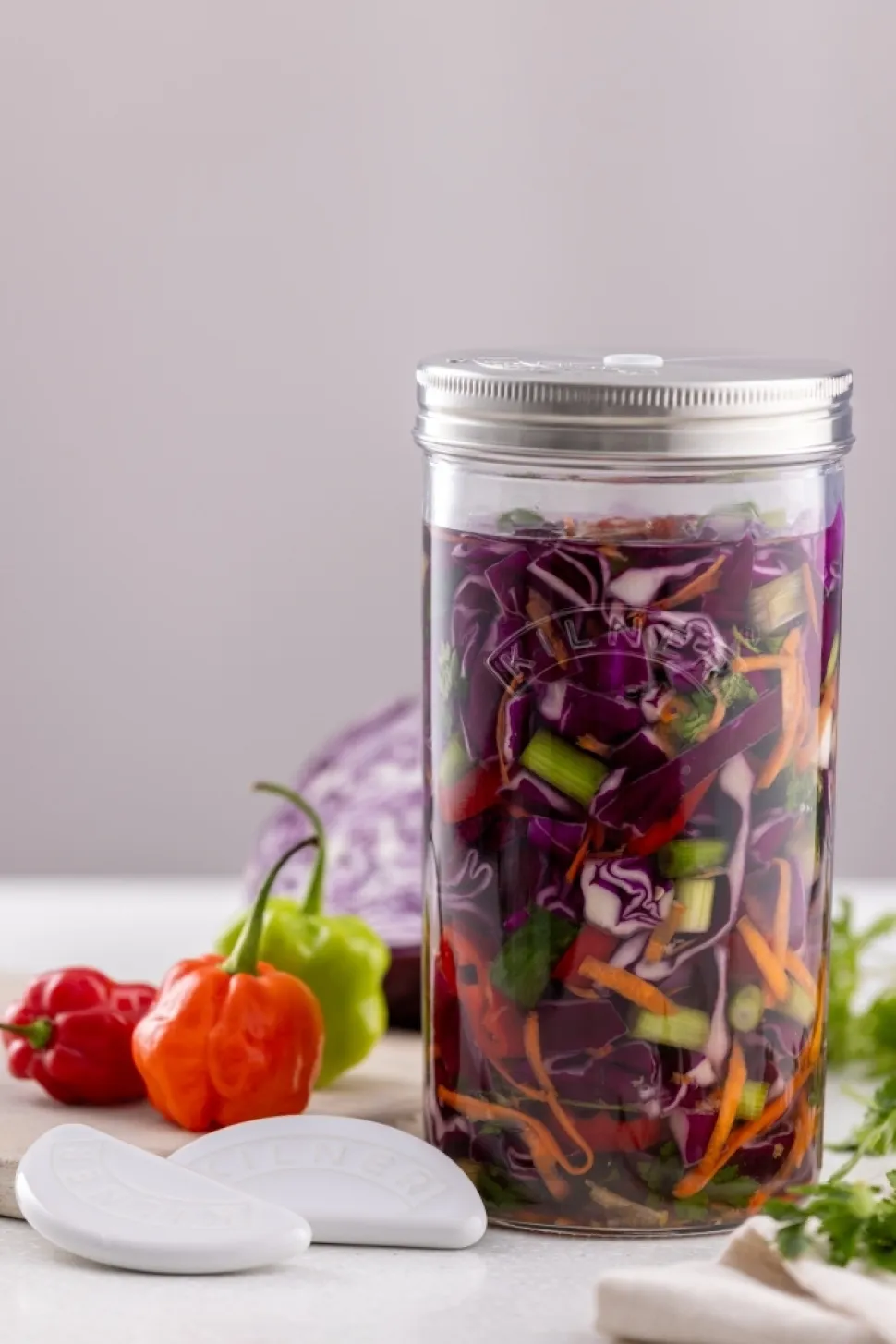 Fermenteringsset, 1 Liter - Kilner
