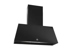 Fläkt Heritage, vägghängd 110 cm, Mattsvart - Bertazzoni