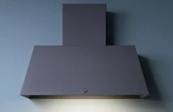 Fläkt Heritage, vägghängd 110 cm, Mattsvart - Bertazzoni