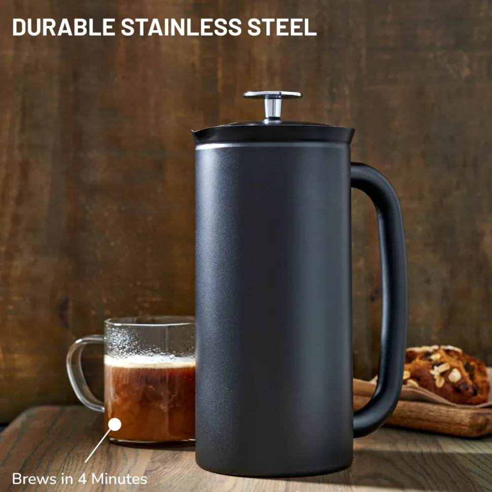 Franskpress P7, Svart, 18 oz - Espro