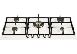 Gashäll Heritage, 90 cm, Elfenbensvit - Bertazzoni