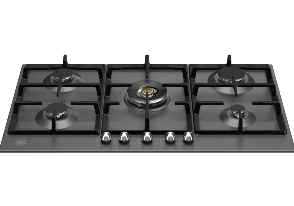 Gashäll Heritage, 90 cm, Mattsvart - Bertazzoni