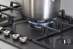 Gashäll Professional, 60 cm, Mattsvart - Bertazzoni