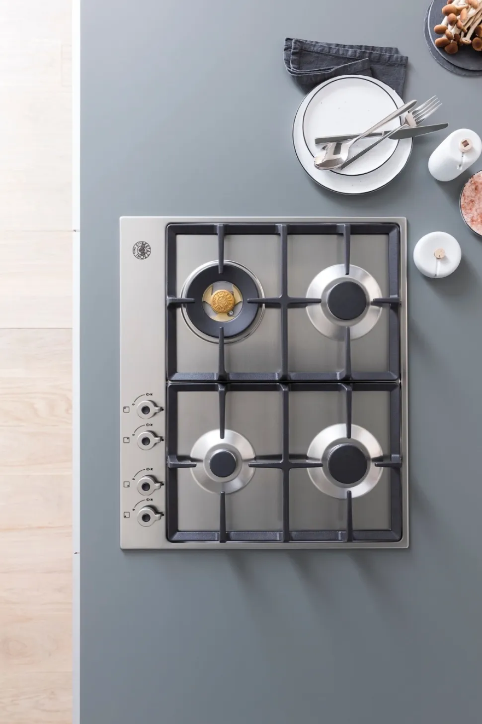 Gashäll Professional, 60 cm, Rostfri - Bertazzoni