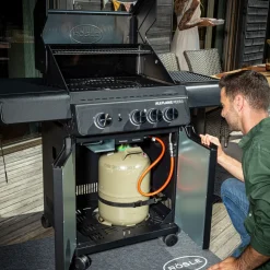 Gasolgrill AllFlame Peer 3, 13500 W - Rösle