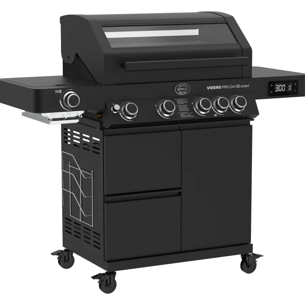 Gasolgrill Videro PRO G4-SB Smart Vario+, 20700 W - Rösle