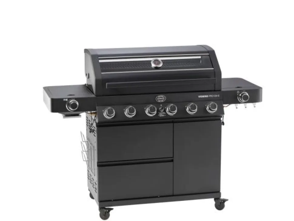 Gasolgrill Videro PRO G6-S Vario+, 27500 W - Rösle