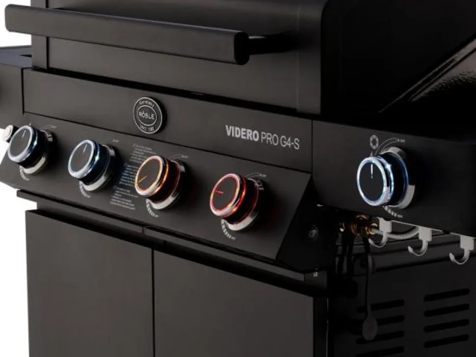 Gasolgrill Videro PRO G3-S Vario+, 1700 W - Rösle