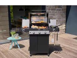 Gasolgrill Videro PRO G3-S Vario+, 1700 W - Rösle