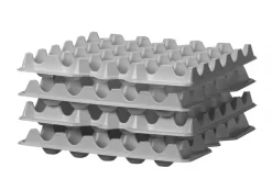Äggflak i plast, 4-pack - Hendi