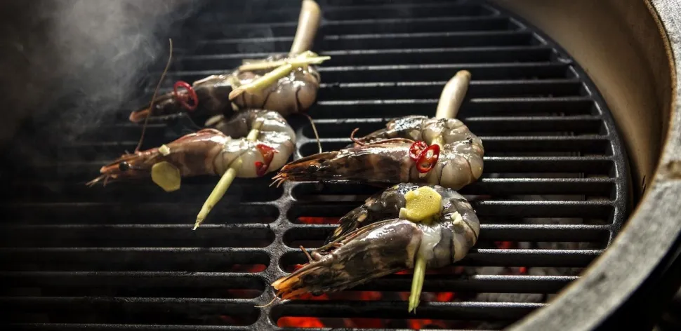 Gjutjärnsgaller till Big Green Egg