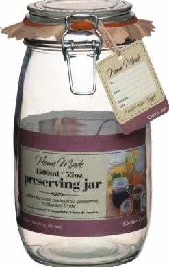 Glasburk med patentlock, 1500 ml