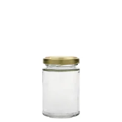 Glasburk, rund, 110 ml, ink twist off lock