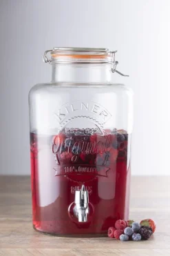 Glasdispenser med tappkran - Kilner